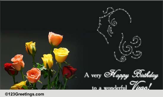 Beautiful Flowers For Virgo!