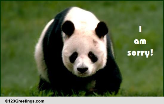 A Business Apology Ecard!