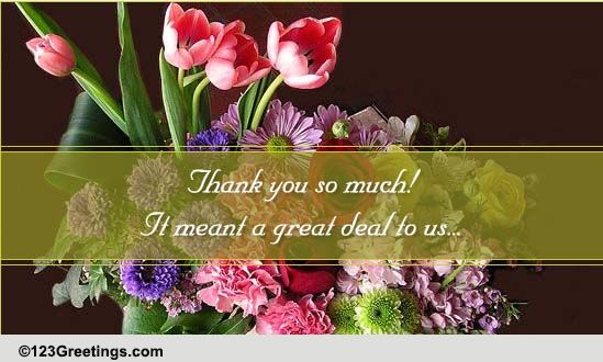 Thank You! Free Business Relations eCards, Greeting Cards | 123 Greetings