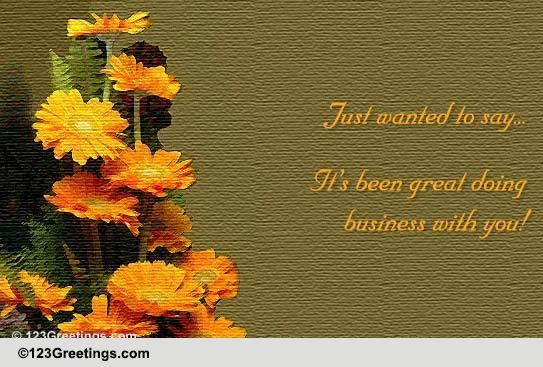 Just Wanted To Say!