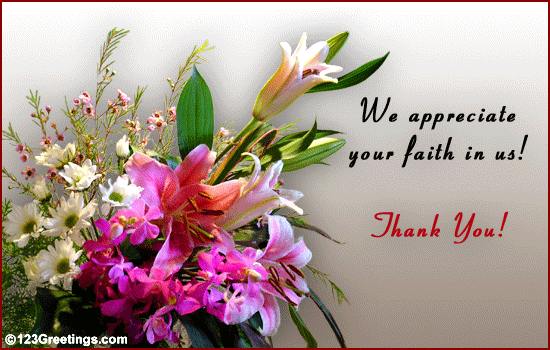 Appreciate The Faith!