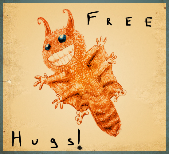 Free Hugs.