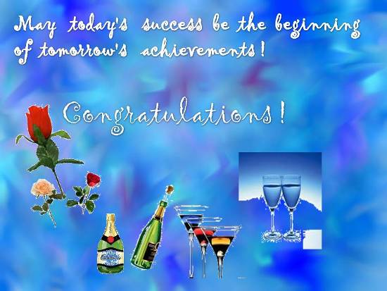 Congratulation  On Dear Ones Success.