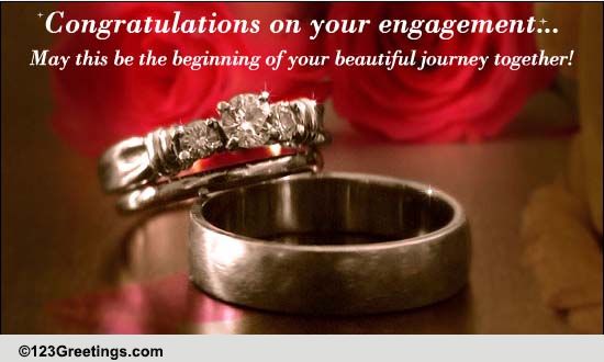 Beginning Of A Beautiful Life! Free Engagement eCards, Greeting Cards ...