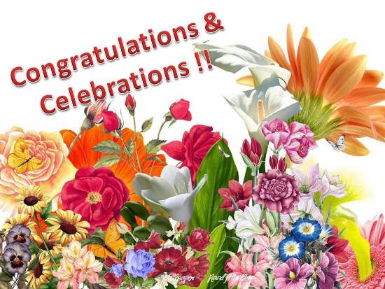 Image result for congratulations and celebrations