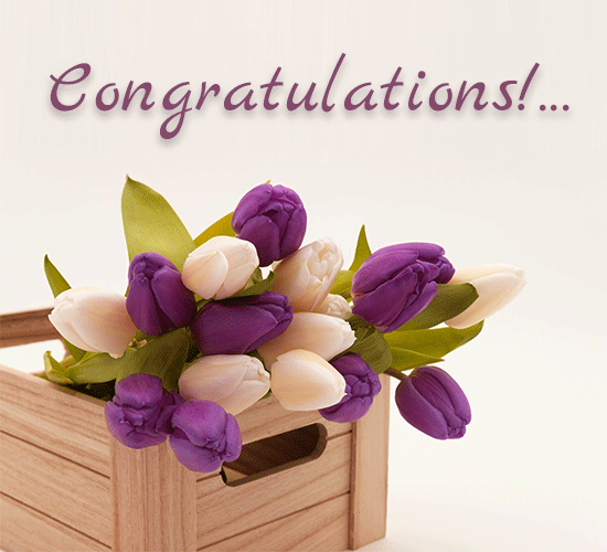 Congratulations! Happy For You!