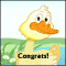 Congrats You Lucky Ducky!