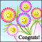 Smiling Flowers To Say Congrats!