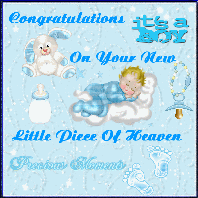 Congratulations On Your Baby Boy.