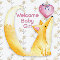 Welcome Baby Girl With Little Fox