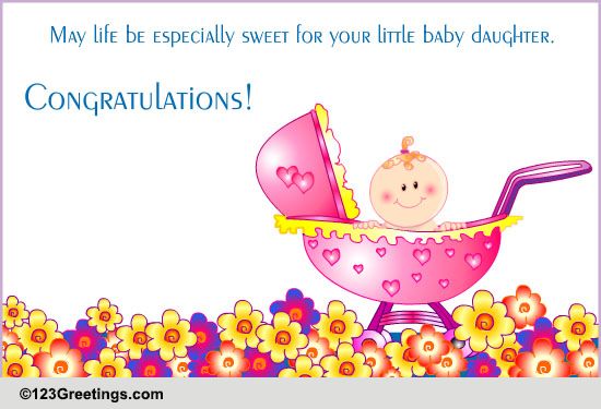 100+ Congratulations Wishes For Baby Girl, by Onlinestatusquotes