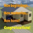 New Home Congratulations!!