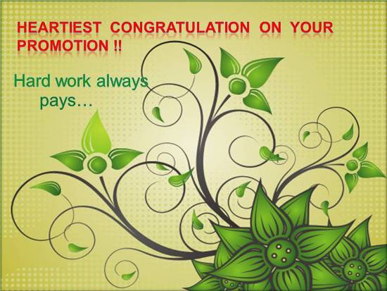 congratulation note graduation Promotion. On eCards, Promotion Greeting Free Glad Tidings