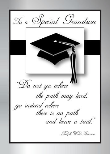 Graduation Path For A Grandson.