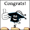 Graduate! Congrats!