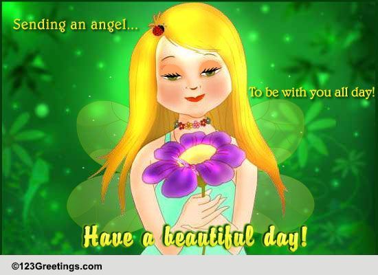 Sending An Angel To... Free Angel eCards, Greeting Cards | 123 Greetings