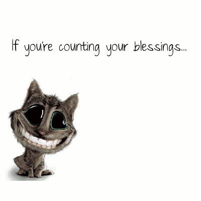 Counting Your Blessings.