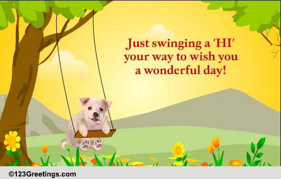 Swinging A Hi!
