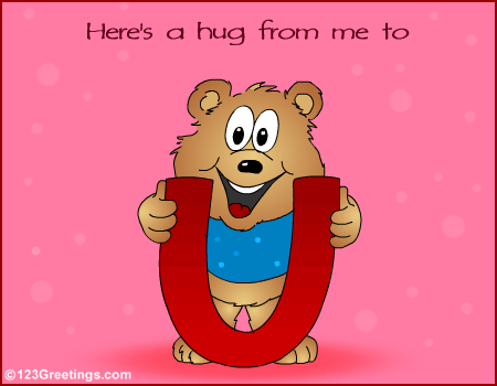 Send A Hug Yourself!