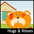 Send Warm Hugs And Kisses!