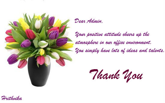 Your Positive Attitude...