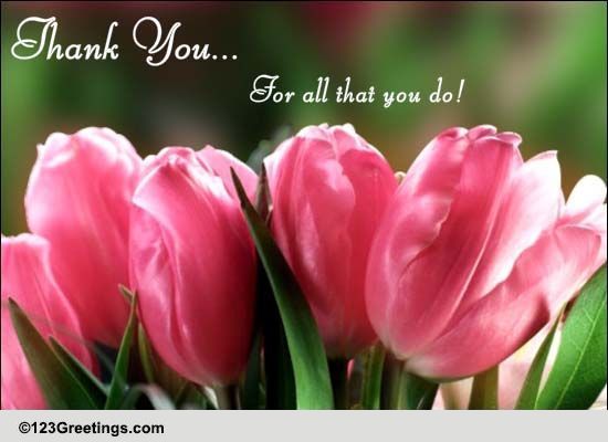 Say Thank You To An Admin Pro. Free Thank You eCards, Greeting Cards ...