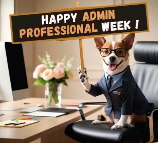 Admin Proffesional Week Thankyou