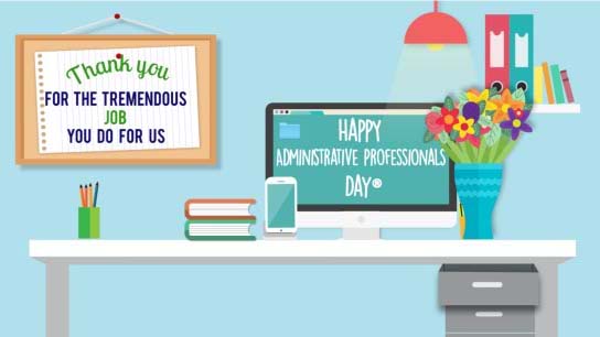 Happy Admin Pro Day!! Free Happy Administrative Professionals Day ...