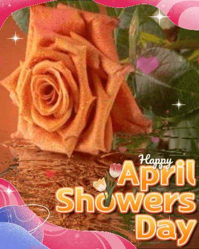 Happy April Showers Day Card For You.