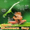 April Showers Day Greetings For You.