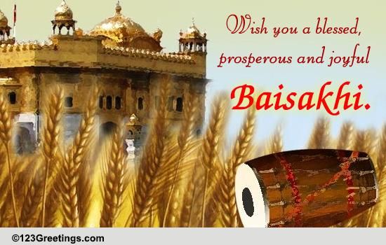 A Joyous Baisakhi Wish.
