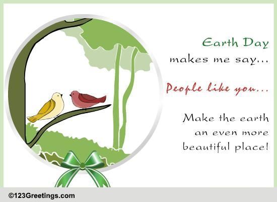 Send Earth Day Greetings!