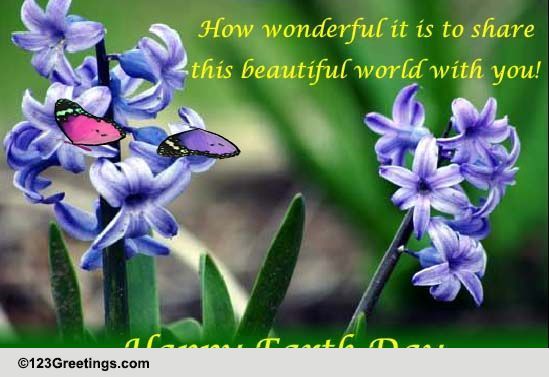 Send Earth Day Wishes!