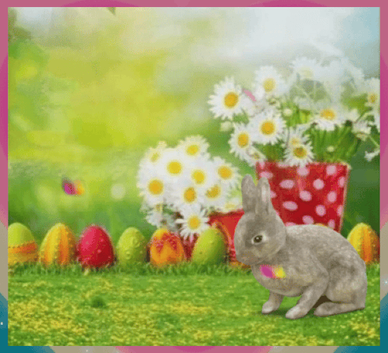 A Happy Easter Egg Hunting.