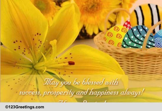 Send Warm Easter Greetings!