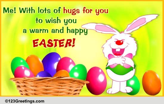 An Easter Basket Gift! Free Gifts eCards, Greeting Cards | 123 Greetings