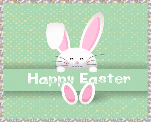 Bunny Easter Greetings. Free Happy Easter eCards, Greeting Cards | 123