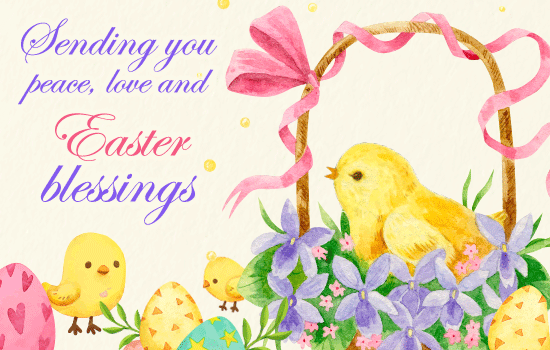 Peace, Love & Easter Blessings...