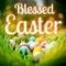 Happy Easter Wishes With Love.
