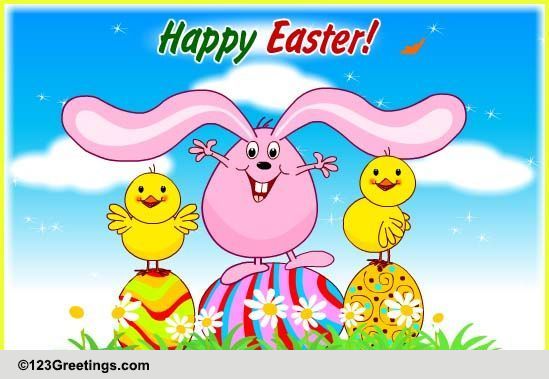 Easter Greetings! Free Happy Easter eCards, Greeting Cards | 123 Greetings