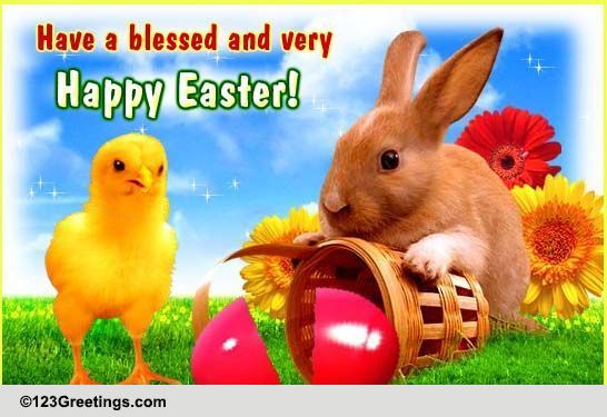 Message In An Easter Egg! Free Happy Easter eCards, Greeting Cards ...