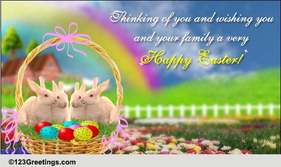 Easter Joys! Free Happy Easter eCards, Greeting Cards | 123 Greetings