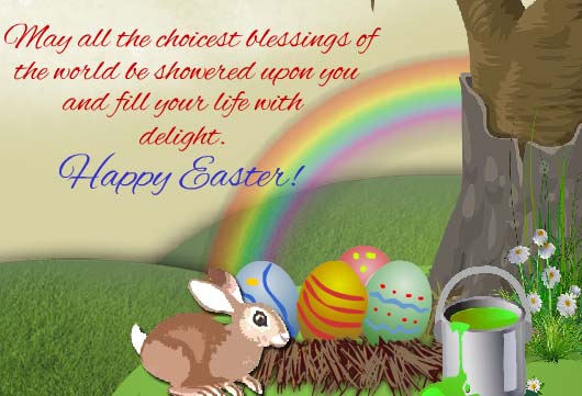 Blessings On Easter! Free Happy Easter eCards, Greeting Cards | 123 ...