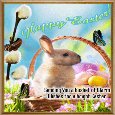 Easter Bunny Ecard.