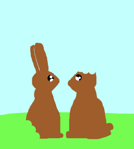 Chocolate Easter Bunnies Fun!