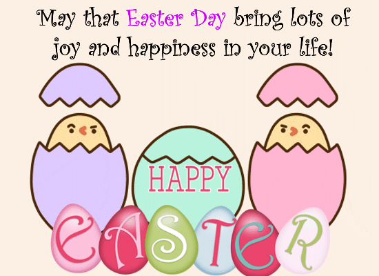 My Easter Day Card For You.