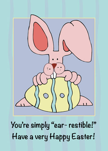 Granddaughter Ear Resistible Easter.