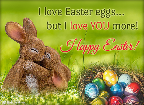 I Love Easter Eggs But I Love You...