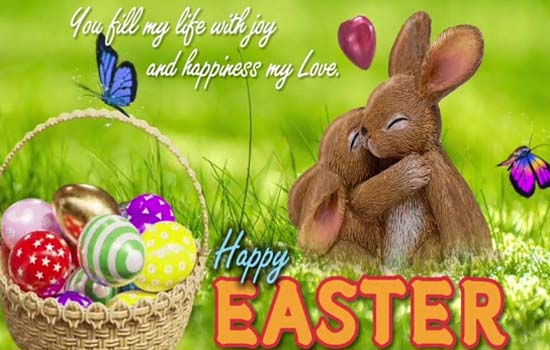 Easter Love Cards, Free Easter Love Wishes, Greeting Cards | 123 Greetings