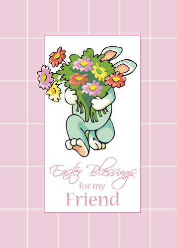Friend Bouquet Of Easter Blessings.